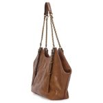 Shopping Bag Media WJ Detalhe Costuras E Metal Resinado