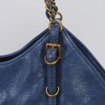 Shopping Bag Media WJ Detalhe Costuras E Metal Resinado