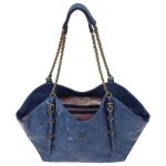 Shopping Bag Media WJ Detalhe Costuras E Metal Resinado