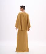 VESTIDO FESTA DECOTE SATIN ACETOUCH 