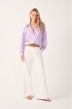 CALÇA SARJA ALFAIATARIA FLARE 