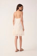 VESTIDO CURTO TULE RENDADO 