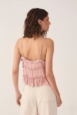 BLUSA CREPE BABADO 