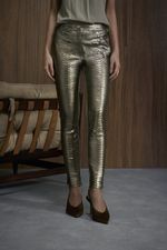 CALÇA PYTHON COM MALHA MR COURO