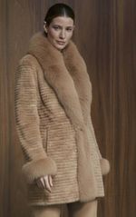 CASACO NYLON PELE STRIPE MR 
