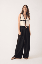 CALÇA LINHO FIVELA MIÇANGA 