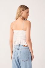 BLUSA ABERTURA DRAPEADA 