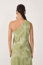 BLUSA LINHO FOLHAS