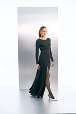 VESTIDO CURTO COM FAIXA LATERAL