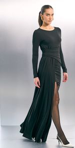 VESTIDO CURTO COM FAIXA LATERAL