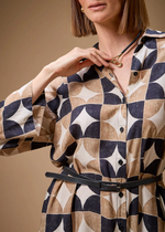 CHEMISE ALONGADO ESTAMPA OSAKA