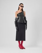 VESTIDO MIDI MIX MALHA ZURI 
