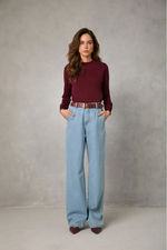 CALÇA RUBELITA JEANS CLARO 
