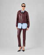 CALÇA SKINNY MIX MALHA MARIA - CABERNET