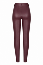 CALÇA SKINNY MIX MALHA MARIA - CABERNET