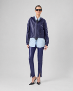 CALÇA SKINNY MIX MALHA MARIA - MIDNIGHT