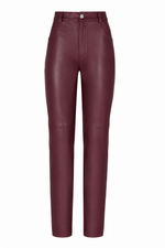 CALÇA RETA BASIC MIX MALHA  - CABERNET