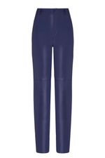 CALÇA RETA BASIC MIX MALHA  - MIDNIGHT