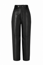 CALÇA BARREL FLORA - PRETO