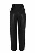 CALÇA BARREL FLORA - PRETO