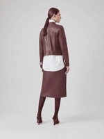 JAQUETA RACER RIB NORA - CABERNET