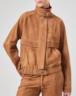 JAQUETA BOMBER CHAMOIS NANDES - BRONZE 