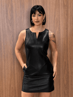 VESTIDO CURTO NIC - PRETO