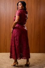 SAIA MIDI GODE C/ LASER PINK 42