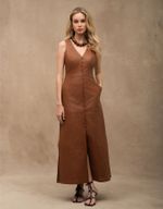 VESTIDO SOPHIA PERFURO MR COURO 