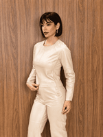 BLUSA M/L MIX MALHA ANGÉLICA - AFTERGLOW