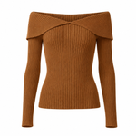 BLUSA GOLA OMBROS -TOFFE  FRE