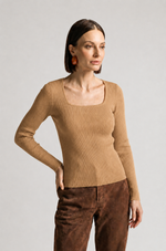 BLUSA CANELADA  ML GOLA  QUADRADA - LION
