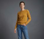 BLUSA GOLA CARECA - CAMEL