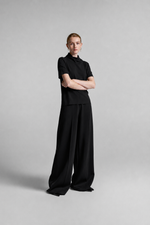 CALÇA RETA AMPLA - BLACK 