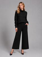 CALÇA LISTRAS  LATERAIS - BLACK