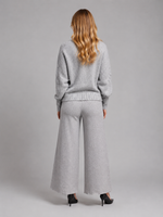 CALÇA LISTRAS  LATERAIS - MIXED GRAY
