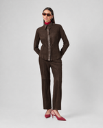 CAMISA SLIM DUO - CHOCOLATE NEGRO 