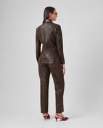 CAMISA SLIM DUO - CHOCOLATE NEGRO 
