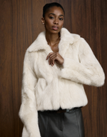 CASACO CRISTAL MR PELE - OFF WHITE