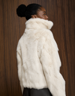 CASACO CRISTAL MR PELE - OFF WHITE
