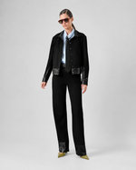 CALÇA DENIM DUO CORA - PRETO