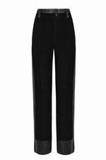 CALÇA DENIM DUO CORA - PRETO