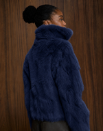 CASACO CRISTAL MR PELE - AZUL JEANS