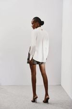 SHORT ALFAIATARIA - PIED POULE 