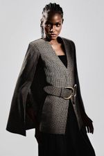 BLAZER CAPA - PIED POULE