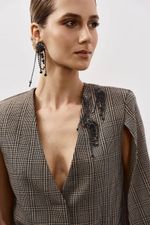 BLAZER CAPA - PIED POULE