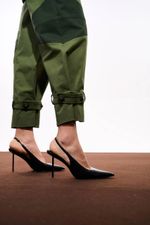 CALÇA SLOUCHY BICOLOR