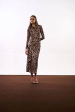 VESTIDO OVER MIDI COM AMARRAÇÃO 