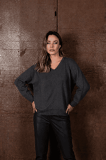 TRICOT LACASH CINZA ESCURO