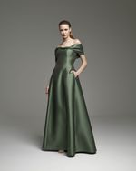VESTIDO OMBRO A OMBRO TORCIDO NO MEIO